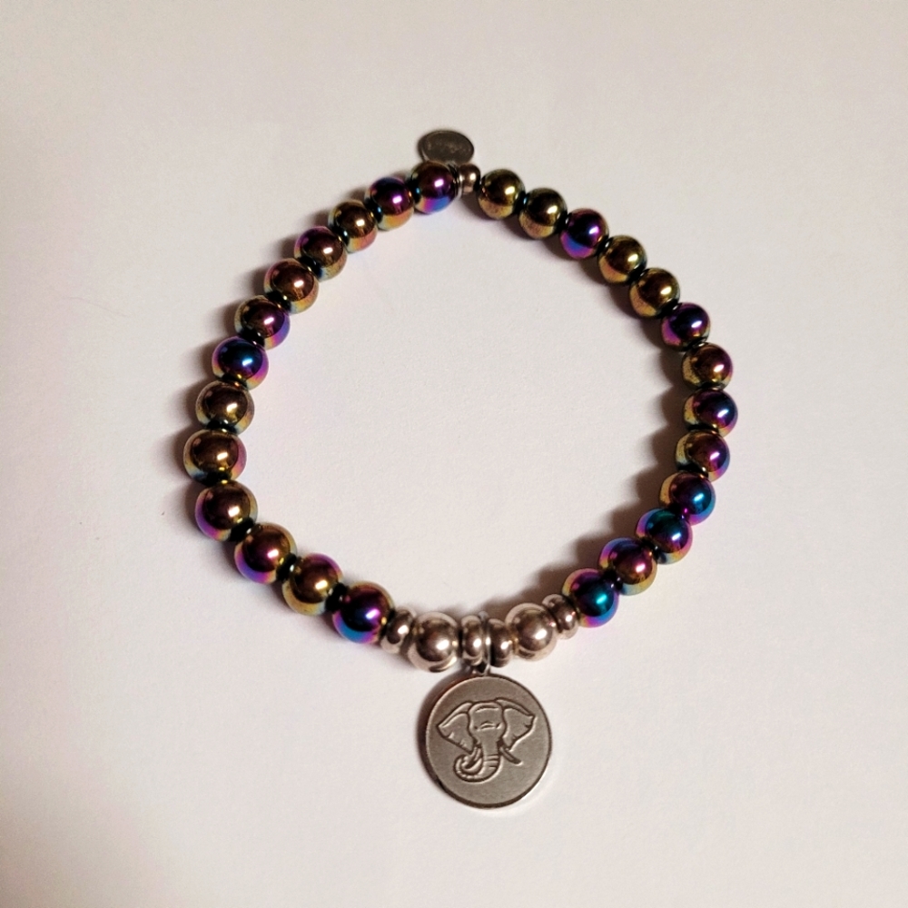 T. Jazelle Help elephant bracelet